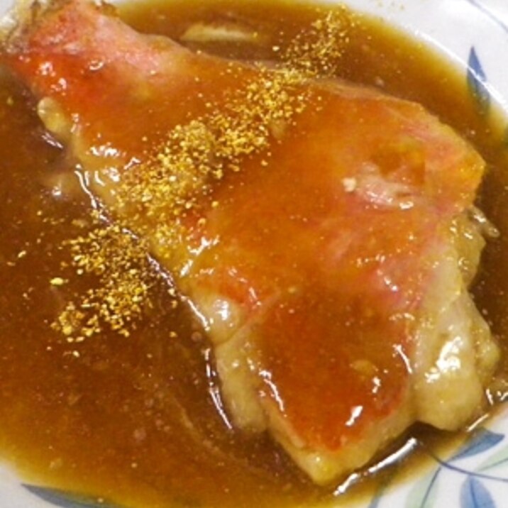 揚げ焼き金目鯛のみぞれ煮